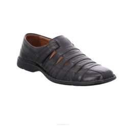 Josef Seibel Steven muškarci crno cipele na slip-on R62P311